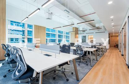 Office Space - Studio - 1 Bathroom for rent in Bay Square Building 7 - Bay Square - Business Bay - Dubai
