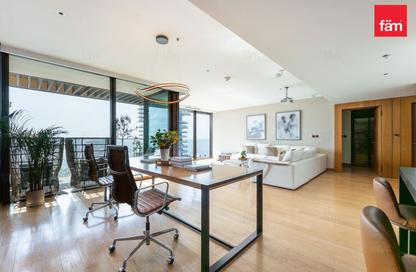 Apartment - 1 Bedroom - 2 Bathrooms for rent in Bulgari Resort  and  Residences - Jumeirah Bay Island - Jumeirah - Dubai