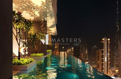 شقة - غرفة نوم - 2 حمامات للبيع في اكسكوزيت ليفينج ريزيدنسز - برج خليفة - وسط مدينة دبي - دبي