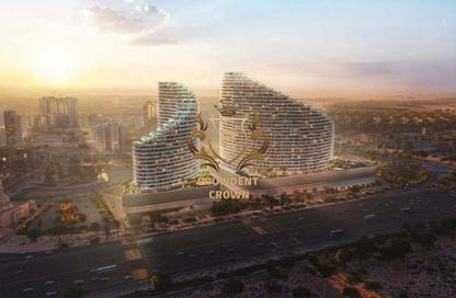 Apartment - 1 - 2 for sale in Binghatti Skyflame 2 - Binghatti Skyflame - Majan - Dubai