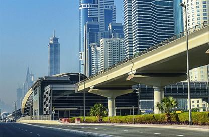 Co-working space - Studio - 4 Bathrooms for rent in Latifa Tower - Sheikh Zayed Road - Dubai