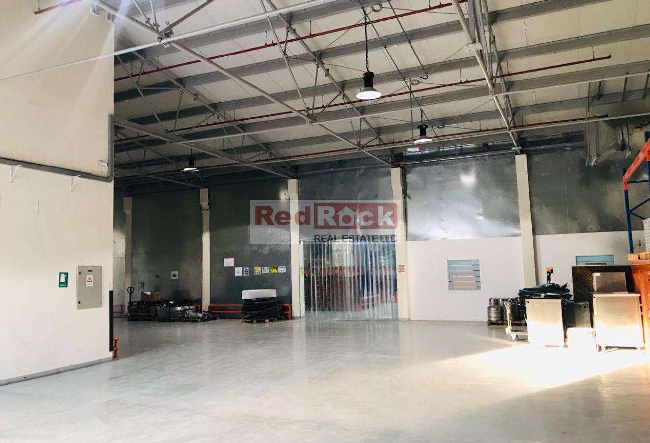 Road Facing AC Warehouse with 100 KW in Ramool