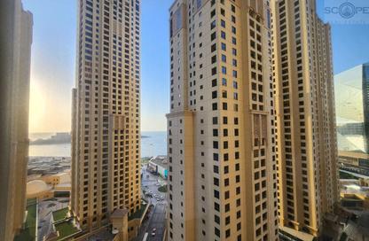 Apartment - 2 - 3 for rent in Bahar 1 - Bahar - Jumeirah Beach Residence - Dubai