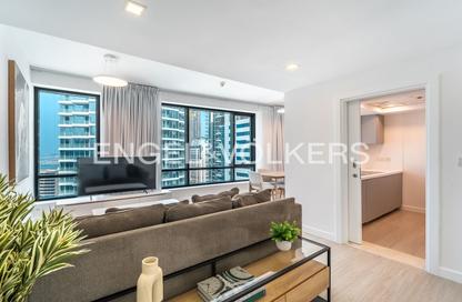 Apartment - 1 - 1 for rent in Blakely Tower - Park Island - Dubai Marina - Dubai