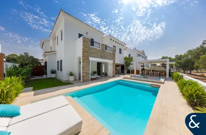 Villa - 4 Bedrooms - 5 Bathrooms for rent in Lime Tree Valley - Jumeirah Golf Estates - Dubai