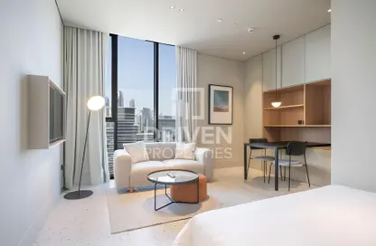 شقة - 1 حمام للايجار في رأسًا على عقب - الخليج التجاري - دبي