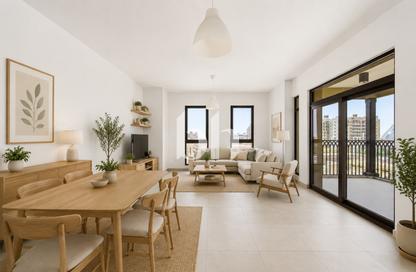 Apartment - 2 Bedrooms - 3 Bathrooms for rent in Asayel - Madinat Jumeirah Living - Umm Suqeim - Dubai