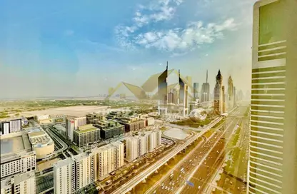 شقة - 2 غرف نوم - 3 حمامات للايجار في برج بارك - شارع الشيخ زايد - دبي