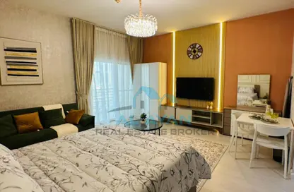Apartment - 1 Bathroom for rent in Indigo Tower - Dubai Land Residence Complex - Dubai