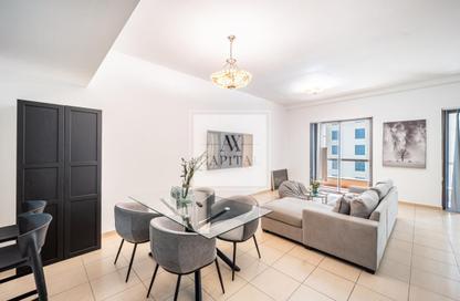 Apartment - Studio - 1 Bathroom for rent in Rimal 2 - Rimal - Jumeirah Beach Residence - Dubai