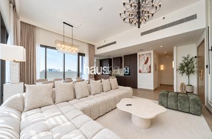 Apartment - 3 - 4 for rent in Rosewater at Creek Beach Building 2 - Rosewater at Creek Beach - Creek Beach - Dubai Creek Harbour (The Lagoons) - Dubai