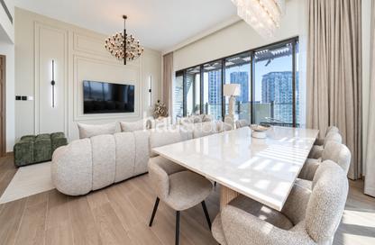 Apartment - 3 - 4 for rent in Rosewater at Creek Beach Building 2 - Rosewater at Creek Beach - Creek Beach - Dubai Creek Harbour (The Lagoons) - Dubai