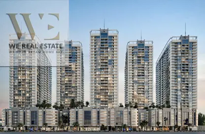 Apartment - 2 Bedrooms - 3 Bathrooms for sale in Ajman Creek Towers - Al Rashidiya 1 - Al Rashidiya - Ajman