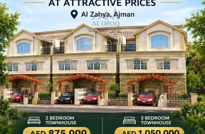 Townhouse - 3 - 4 for sale in Al Zaheya Gardens - Al Zahya - Ajman