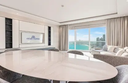 Apartment - 3 Bedrooms - 5 Bathrooms for rent in Al Bateen Residences - Jumeirah Beach Residence - Dubai