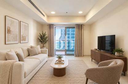 Apartment - 1 - 1 for rent in Princess Tower - Dubai Marina - Dubai