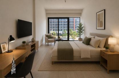 Apartment - Studio - 1 Bathroom for rent in Azizi Riviera 27 - Azizi Riviera - Meydan One - Meydan - Dubai