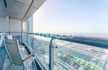 Apartment - 2 Bedrooms - 2 Bathrooms for sale in Princess Tower - Dubai Marina - Dubai