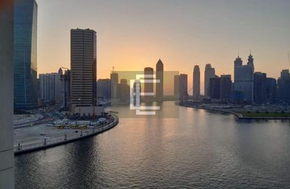 Apartment - Studio - 1 Bathroom for rent in Damac Maison Prive A - Damac Maison Prive - Business Bay - Dubai