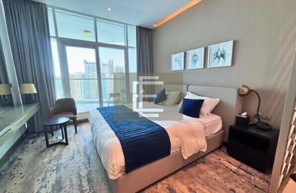 Apartment - Studio - 1 Bathroom for rent in Damac Maison Prive A - Damac Maison Prive - Business Bay - Dubai