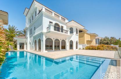 Villa - 5 Bedrooms - 6 Bathrooms for rent in Garden Homes Frond D - Garden Homes - Palm Jumeirah - Dubai