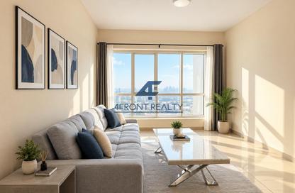 Apartment - 1 - 2 for rent in Lake Point Tower - JLT Cluster N - Jumeirah Lake Towers - Dubai