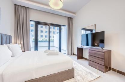 Apartment - Studio - 1 for rent in SOL Bay - Business Bay - Dubai