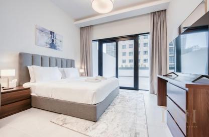 Apartment - Studio - 1 for rent in SOL Bay - Business Bay - Dubai