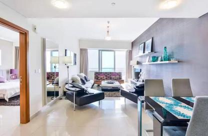 Apartment - 1 Bedroom - 2 Bathrooms for rent in Ocean Heights - Dubai Marina - Dubai