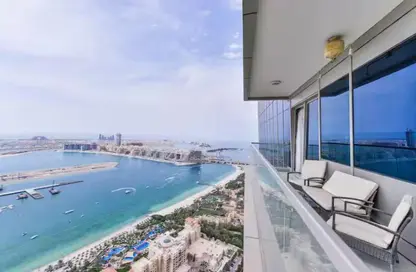 Apartment - 1 Bedroom - 2 Bathrooms for rent in Ocean Heights - Dubai Marina - Dubai