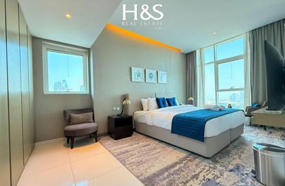 Apartment - Studio - 1 for rent in Damac Maison Prive B - Damac Maison Prive - Business Bay - Dubai
