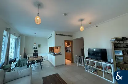 شقة - غرفة نوم - 2 حمامات للبيع في برج أورورا - مارينا بروموناد - دبي مارينا - دبي