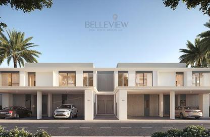 Townhouse - 3 - 3 for sale in Greenway 2 - Emaar South - Dubai South (Dubai World Central) - Dubai