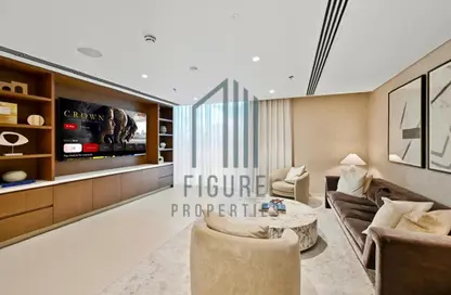 Hotel  and  Hotel Apartment - 2 Bedrooms - 2 Bathrooms for rent in Palace Beach Residence Tower 2 - Palace Beach Residence - EMAAR Beachfront - Dubai Harbour - Dubai
