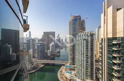 Apartment - 1 Bedroom - 2 Bathrooms for rent in Fairfield Tower - Park Island - Dubai Marina - Dubai