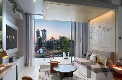 Apartment - Studio - 1 Bathroom for sale in Rove Home Marasi Drive - Business Bay - Dubai Apartment - Studio - 1 Bathroom for sale in Rove Home Marasi Drive - Business Bay - Dubai