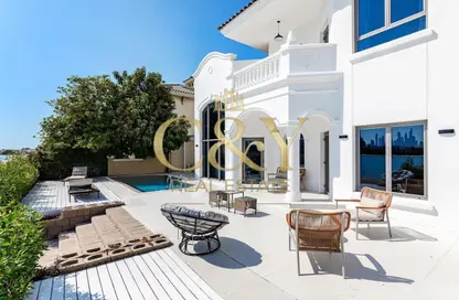 Villa - 4 Bedrooms - 5 Bathrooms for rent in Garden Homes Frond C - Garden Homes - Palm Jumeirah - Dubai
