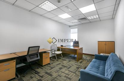Office Space - Studio - 2 Bathrooms for rent in Single Business Tower - Sheikh Zayed Road - Dubai