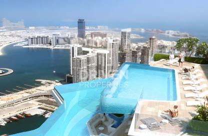 Apartment - 2 Bedrooms - 3 Bathrooms for sale in Al Habtoor Grand Resort Autograph Collection - Dubai Marina - Dubai