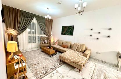 Apartment - 2 Bedrooms - 2 Bathrooms for rent in City Gate Tower - Al Taawun - Sharjah