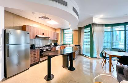 Apartment - 2 - 3 for rent in Marina Crown - Dubai Marina - Dubai