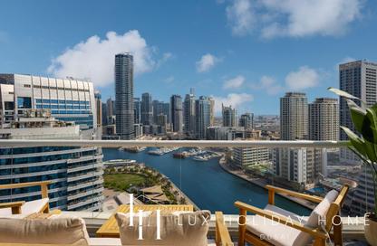 Duplex - 2 Bedrooms - 2 Bathrooms for rent in Dorra Bay - Dubai Marina - Dubai