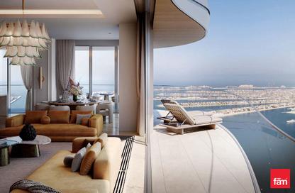 Apartment - 1 Bedroom - 1 Bathroom for sale in Beachgate by Address - EMAAR Beachfront - Dubai Harbour - Dubai
