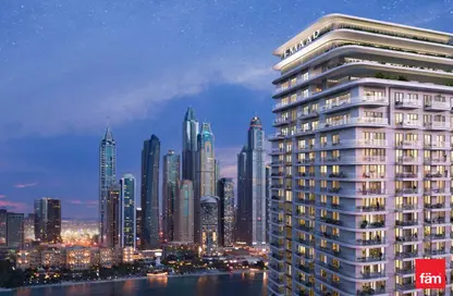 Apartment - 1 Bedroom - 1 Bathroom for sale in Beachgate by Address - EMAAR Beachfront - Dubai Harbour - Dubai