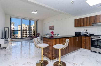 Apartment - 1 Bedroom - 2 Bathrooms for rent in West - Marina Residences Phase 3 - Al Hamra Village - Ras Al Khaimah