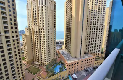 Apartment - 1 Bedroom - 2 Bathrooms for rent in Shemara Tower - Marina Promenade - Dubai Marina - Dubai