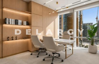 Office Space - Studio - 1 Bathroom for rent in Burj Daman - DIFC - Dubai