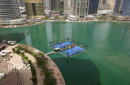 مكتب - استوديو - 2 حمامات للايجار في البرج الذهبي - (JLT) مجمع I - أبراج بحيرات الجميرا - دبي