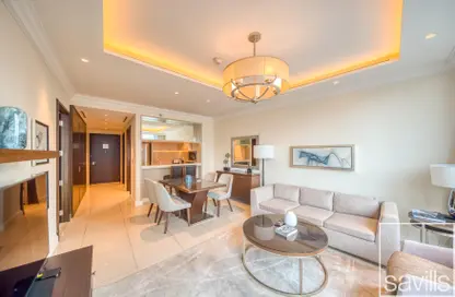 شقة - غرفة نوم - 2 حمامات للايجار في العنوان رزيدنس فاونتن فيوز 1 - العنوان رزيدنس فاونتن فيوز - وسط مدينة دبي - دبي