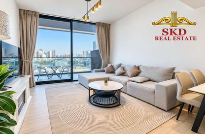 Apartment - 1 - 2 for rent in Binghatti Corner - District 10 - Jumeirah Village Circle - Dubai